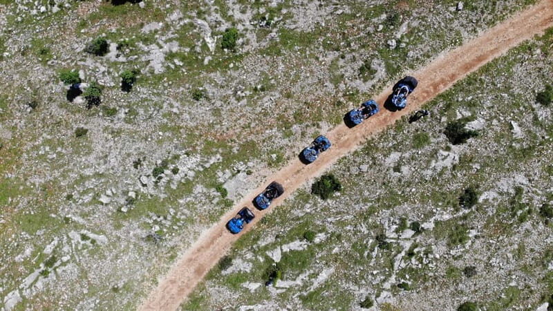 From Split: Dinara Nature Park Quad Adventure with Swimming - Detailed Breakdown of the Experience