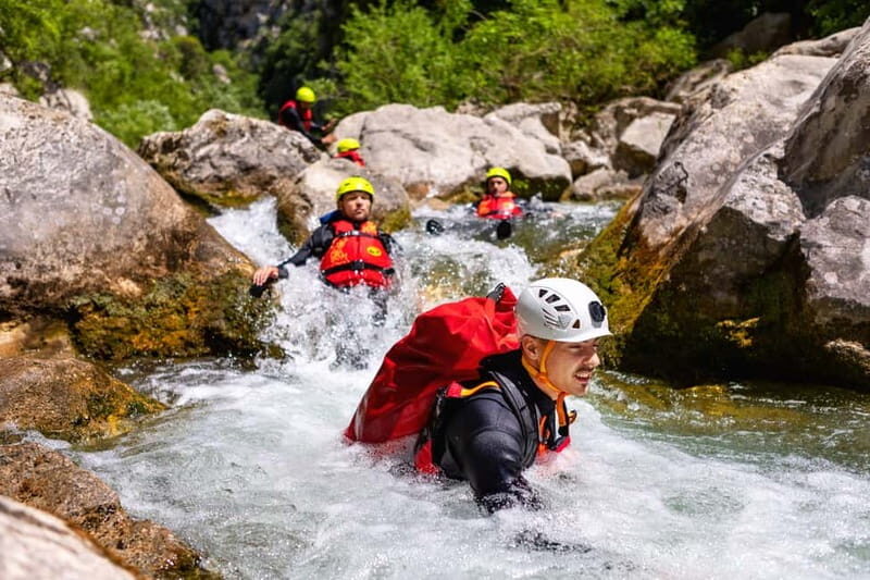 From Split/estanovac: Canyoning on Cetina River - An In-Depth Look at the Canyoning Adventure