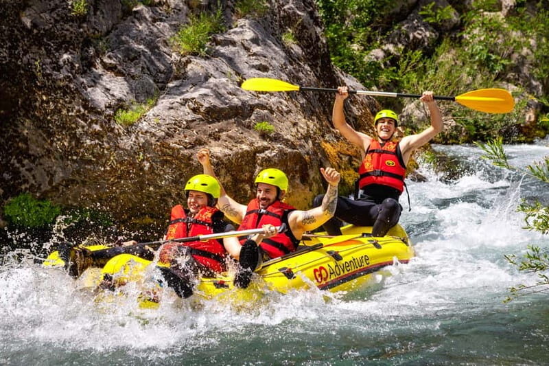 From Split/estanovac: Whitewater Rafting on Cetina River - Key Points