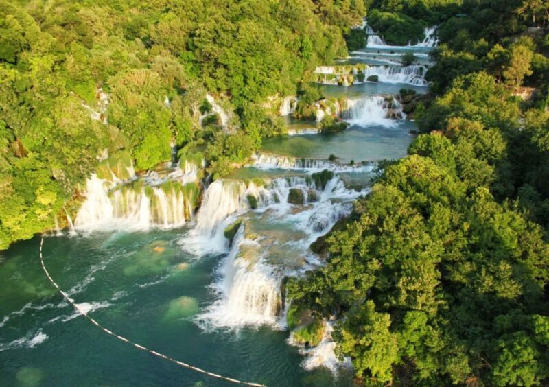 From Split: Krka Waterfalls Cruise & Trogir Walking Tour - Key Points