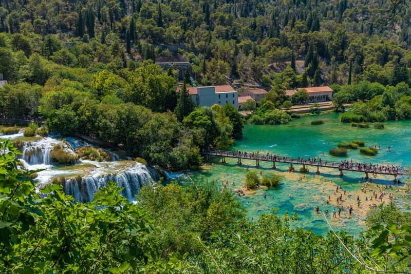 From Split: Krka Waterfalls, Primoten, and Winery Day Trip - Exploring Krka Waterfalls National Park