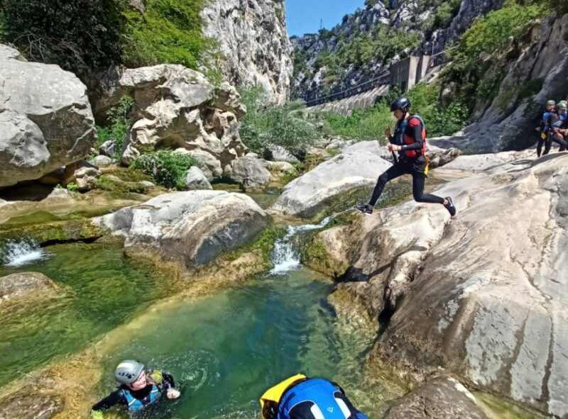 From Split/Omi: Canyoning Cetina River + Free Photos/Video - Who Might Want to Think Twice?
