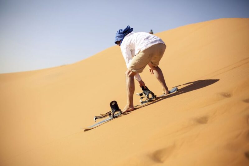 From Taghazout: Tamri Dunes Sandboarding with Sunset Dinner - Key Points