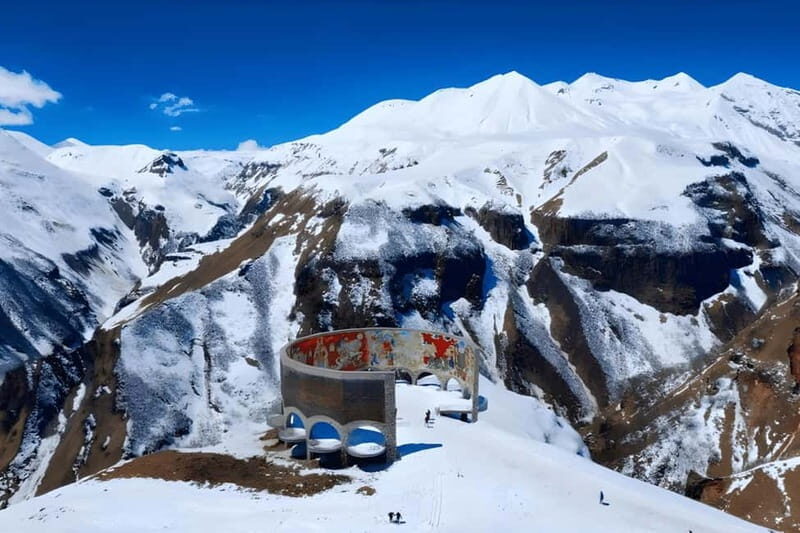 From Tbilisi : Kazbegi Gudauri & Zhinvali Guided Group Tour - Key Points