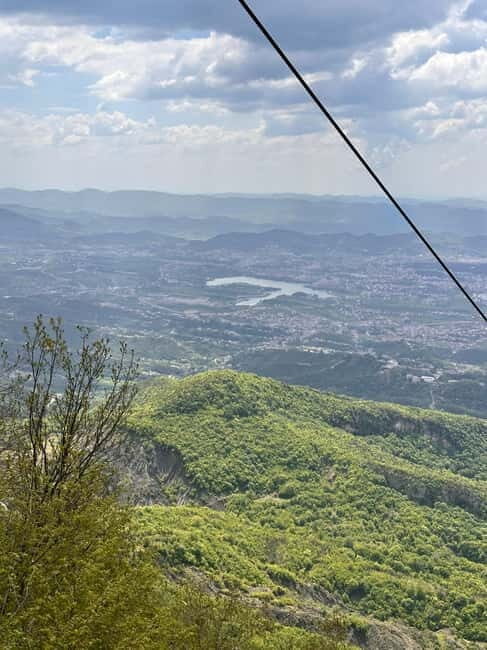 From Tirana : Dajti Mount with Cable Car Ticket - Authentic Cuisine with a View