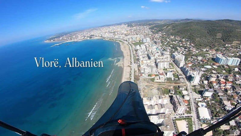 From Tirana/Durres: Tandem Paragliding in Vlora - Key Points