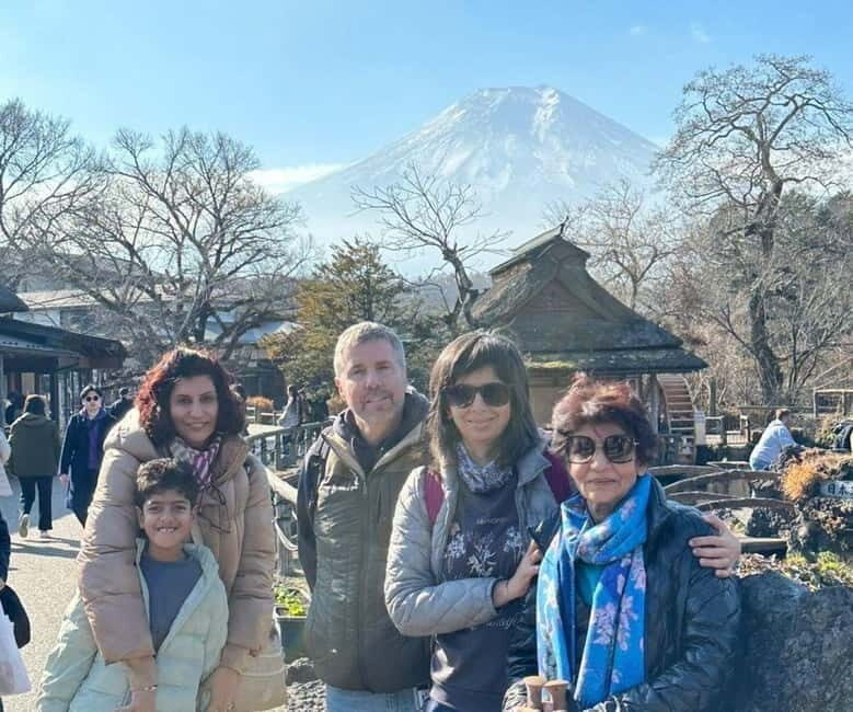From Tokyo: Mt. Fuji Five Lakes Private Tour with Guide - Key Points