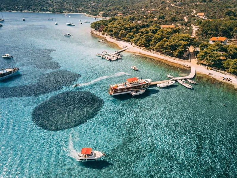 From Trogir: Blue Lagoon & olta Cruise with Lunch & Drinks - Key Points