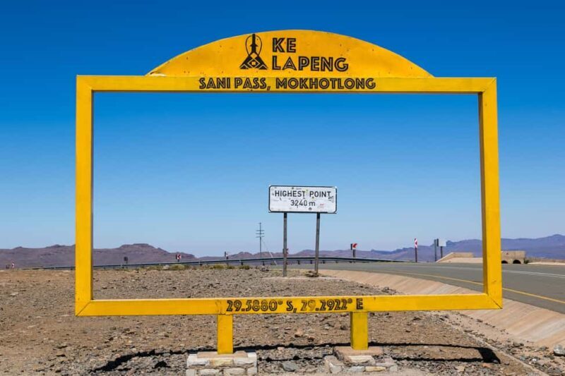 From Underberg: Roof of Africa Via Katse Dam 4-Day Tour - Key Points