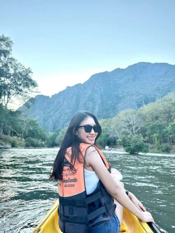 From Vang Vieng: Cave Kayak & Zipline - Key Points