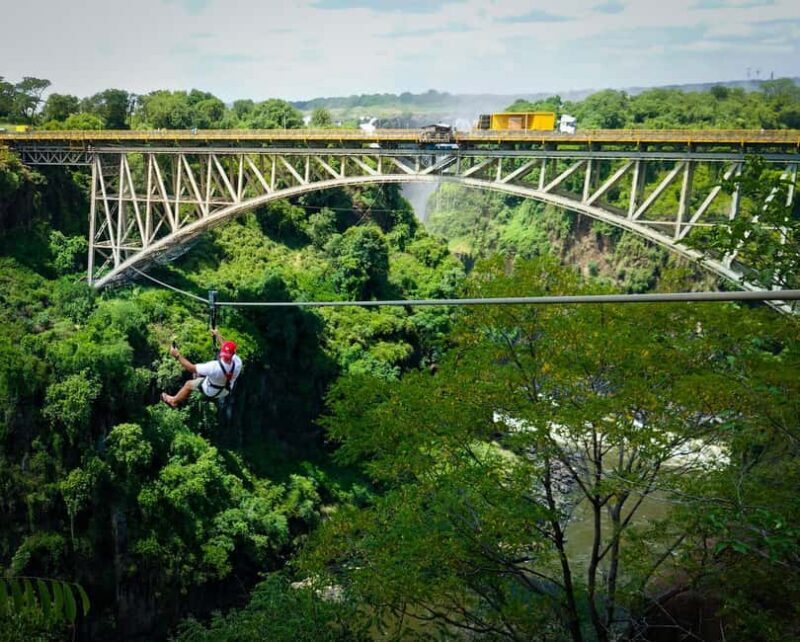 From Victoria Falls: Zip Line from the Victoria Falls Bridge - Key Points