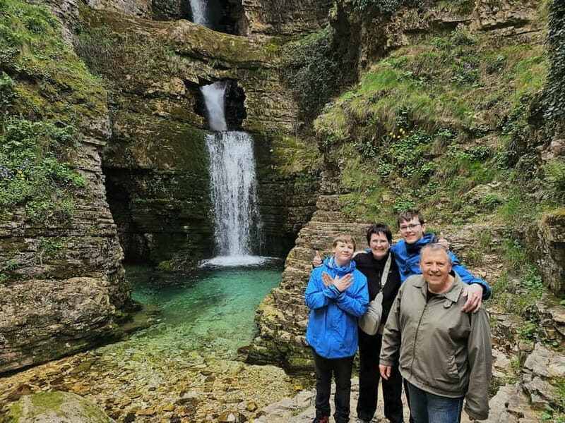 From Vlore:Brataj Bridge, Nivica Canyon & Peshtura Waterfall - A Detailed Look at the Tour Experience