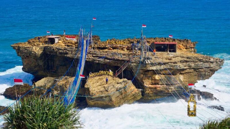 From Yogyakarta: Merapi, Jomblang Cave and Timang Beach - Key Points