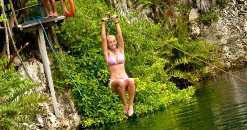 FromCancun: Puerto Morelos: Bike & Zip Line Tour - Key Points