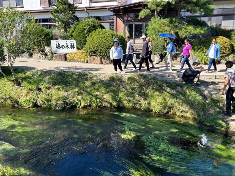 Fuji Yamanaka Lake. Oshino Hakkai and Local Noodles - Flexibility and Customization