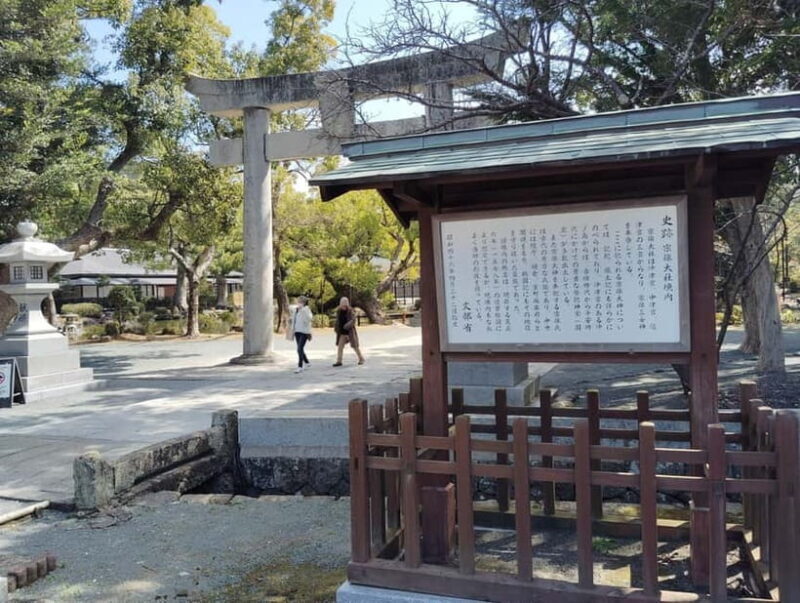 Fukuoka: Munakata Taisha Shrine Guided Tour  UNESCO Site - FAQ