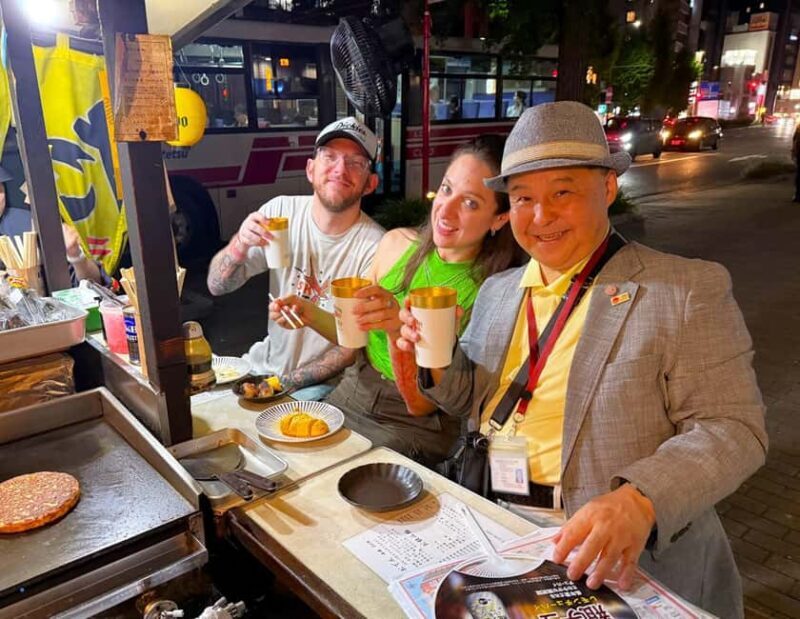 Fukuoka: Nakasu Food Stall Private Guided Tour with Tastings - Fukuoka: Nakasu Food Stall Private Guided Tour with Tastings – A Flavorful Exploration