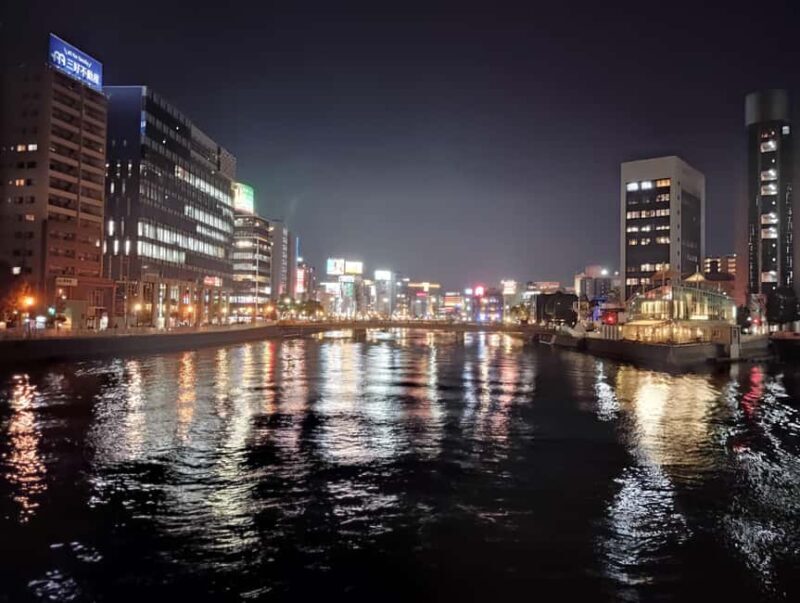 Fukuoka: Nakasu Food Stall Private Guided Tour with Tastings - The Itinerary Breakdown: What You Can Expect