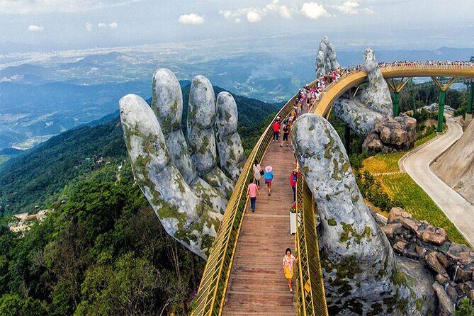 Full Day Da Nang Golden Bridge & Ba Na Hills Small Group (12paxs) - Key Points