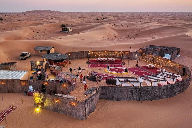 Full Day Desert Safari with Camp Access, Buffet Dinner,Camel Ride - An In-Depth Look at the Desert Safari Experience