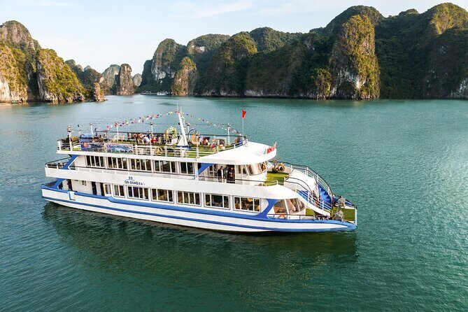 Full-Day Halong Bay Cruise with Caves, Island, Swimming& Kayaking - Key Points