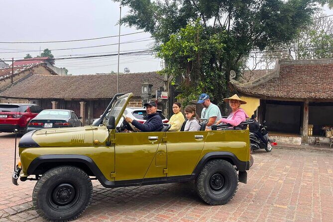 Full-Day Hanoi Jeep Tour Explore Duong Lam Ancient Village - Key Points