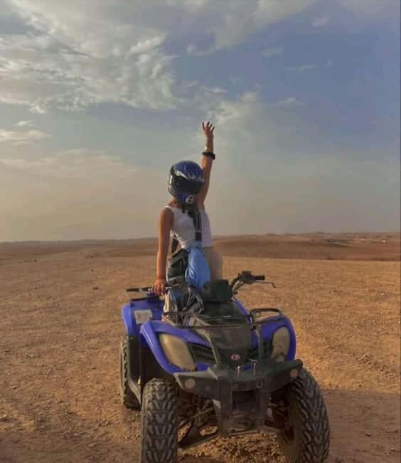 Full Day in Agafy Desert , Lunch and swiming with Quad - Key Points
