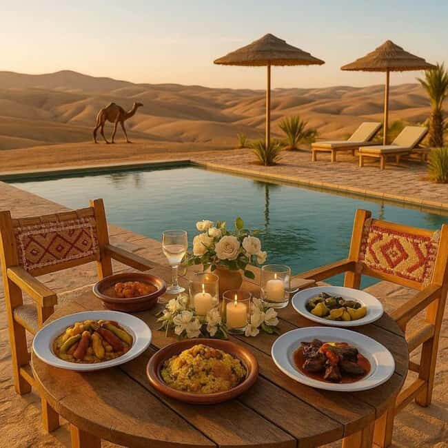 Full Day in Agafy Desert , Lunch and swiming with Quad - The Luxury of Swimming and Relaxation