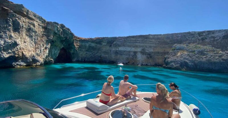 full-day-private-boat-charter-in-malta-comino
