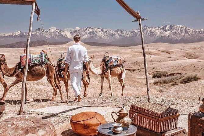 Full-Day Private Camel Ride in Agafay Desert with Lunch - Key Points