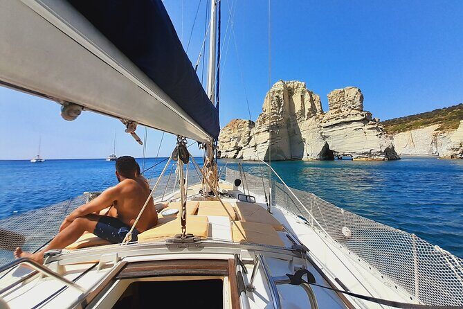 Full day private sailing cruise around Milos island - The Itinerary: A Day of Exploring Milos from the Water