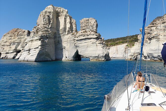 Full day private sailing cruise around Milos island - The Price and Value