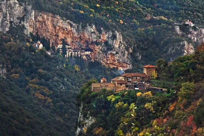 full-day-private-trip-to-traditional-villages-in-arcadia-clifftop-monastery