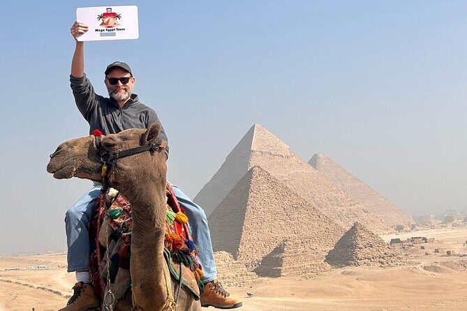 Full Day Pyramids of Giza, Sphinx and Grand Egyptian Museum GEM - Second Stop: The Pyramids of Khafre and Menkaure
