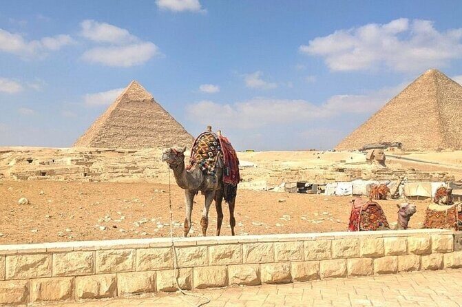 Full Day Pyramids of Giza, Sphinx and Grand Egyptian Museum GEM - Authentic and Photoshoot-Ready Spots