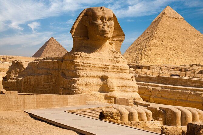 Full Day to Giza Pyramids, Saqqara, Dahshur with entrance, transportation, lunch - FAQs
