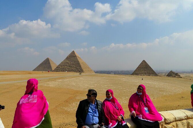 Full day tour Giza pyramid Memphis&Saqqaraa - Dahshour: The Red and Bent Pyramids