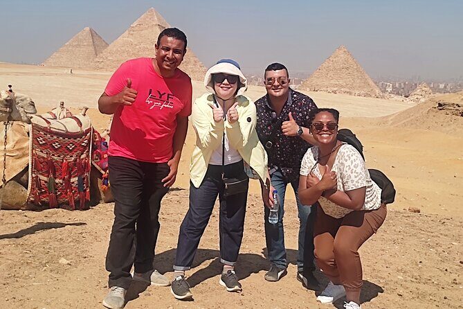 Full Day Tour Giza Pyramids, Sphinx, Saqqara &Dahshur Pyramids - An In-Depth Look at the Tour Experience