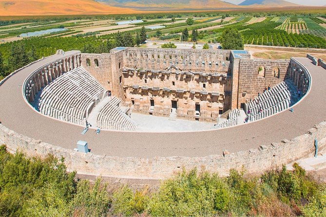 full-day-tour-of-kursunlu-waterfalls-aspendos-and-ancient-ruins-of-side-from-alanya