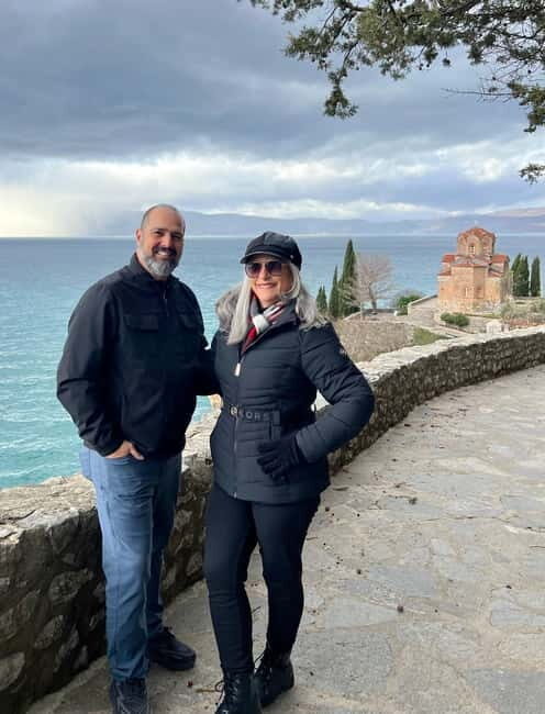 Full Day tour of Ohrid N Macedonia and St. Naum from Tirana - The Iconic Church of St. John at Kaneo