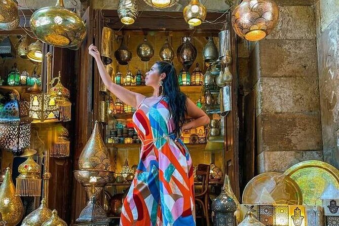 FULL Day Tour Pyramids of Giza , THE Egyptian MUSEUM And Khan El Khalili Market - The Sum Up