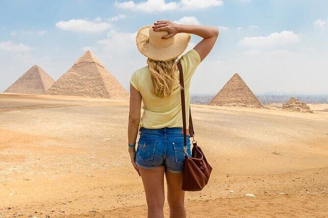 Full- Day Tour to Giza Pyramids Saqqara Serapeum Private Tour - Key Points