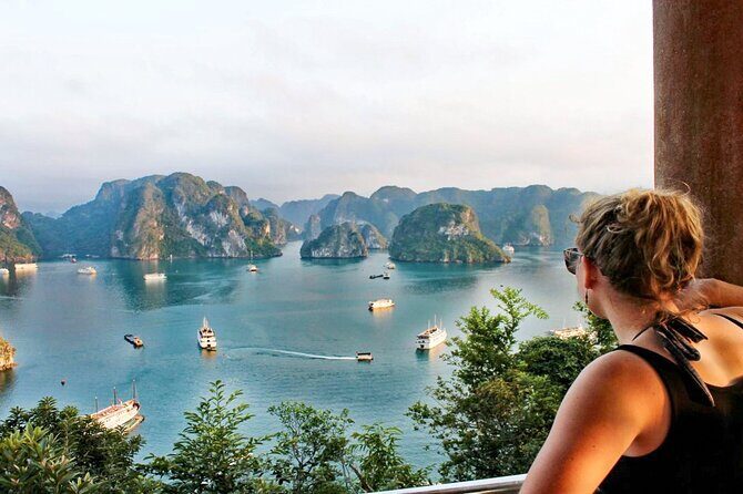 Full Day Tour to Halong with Cave and Titop island from Hanoi - Key Points