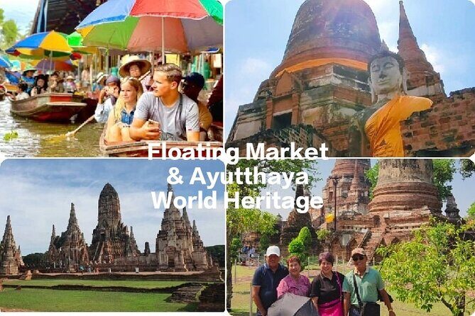 Full Day Tour Traditional Boat and Ayutthaya World Heritage - Key Points