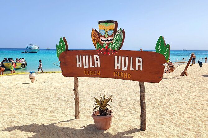 Full day trip by Luxury boat and Hula Hula Island - The Ultimate Hurghada Red Sea Day Trip Experience 