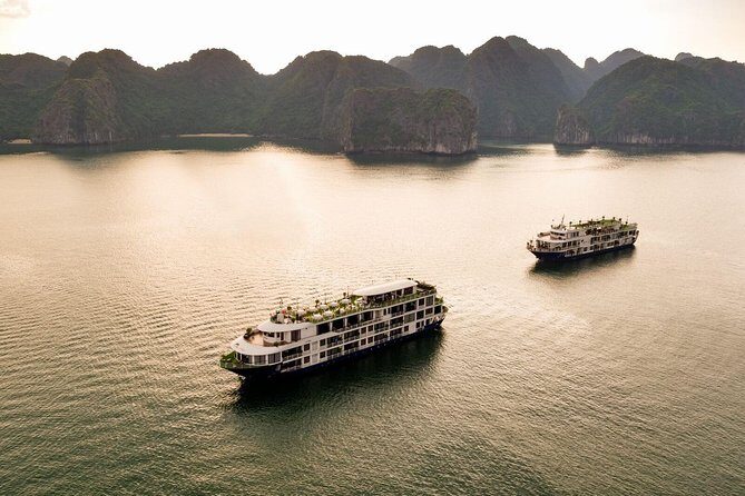 FULL package - 3D2N on 5* Luxury Cruise explore Lan Ha Bay and Halong Bay - Key Points
