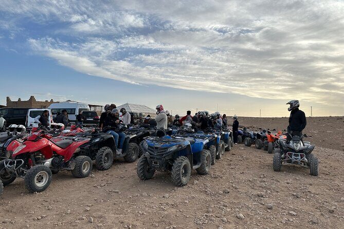 Full Package Agafay Desert, Quad Bike, Camel Ride and Dinner show - The Itinerary Breakdown: What to Expect