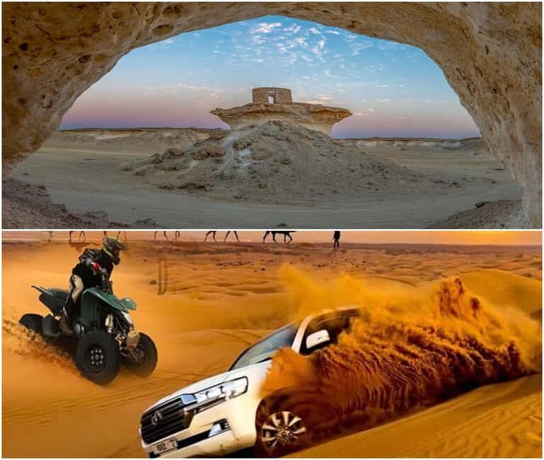 Fullday Tour to West of Qatar And Desert Safari with Pickup - What’s Included and What’s Not