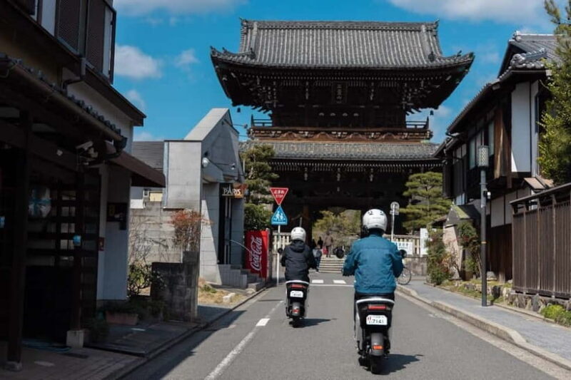 Fun Kyoto Ride! Scoot to Gorge, Local Lunch & Samurai Armor - Key Points
