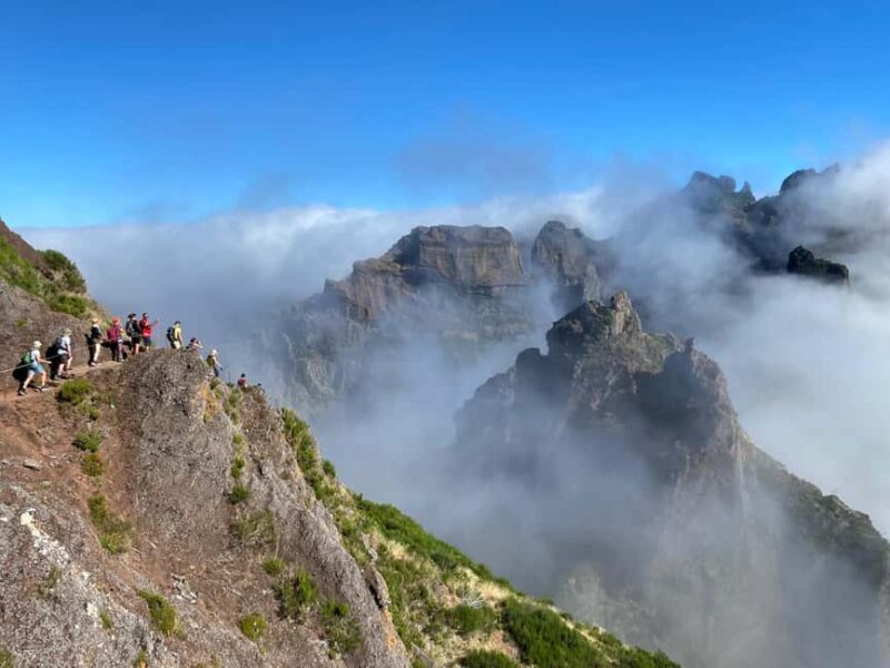 Funchal: Transfer to PR1 Pico do Arieiro & Pico Ruivo Trail - Key Points